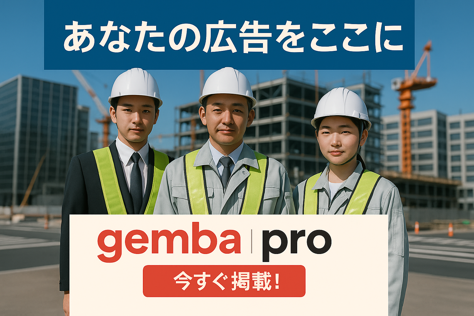 あなたの広告をここに - GEMBA PRO